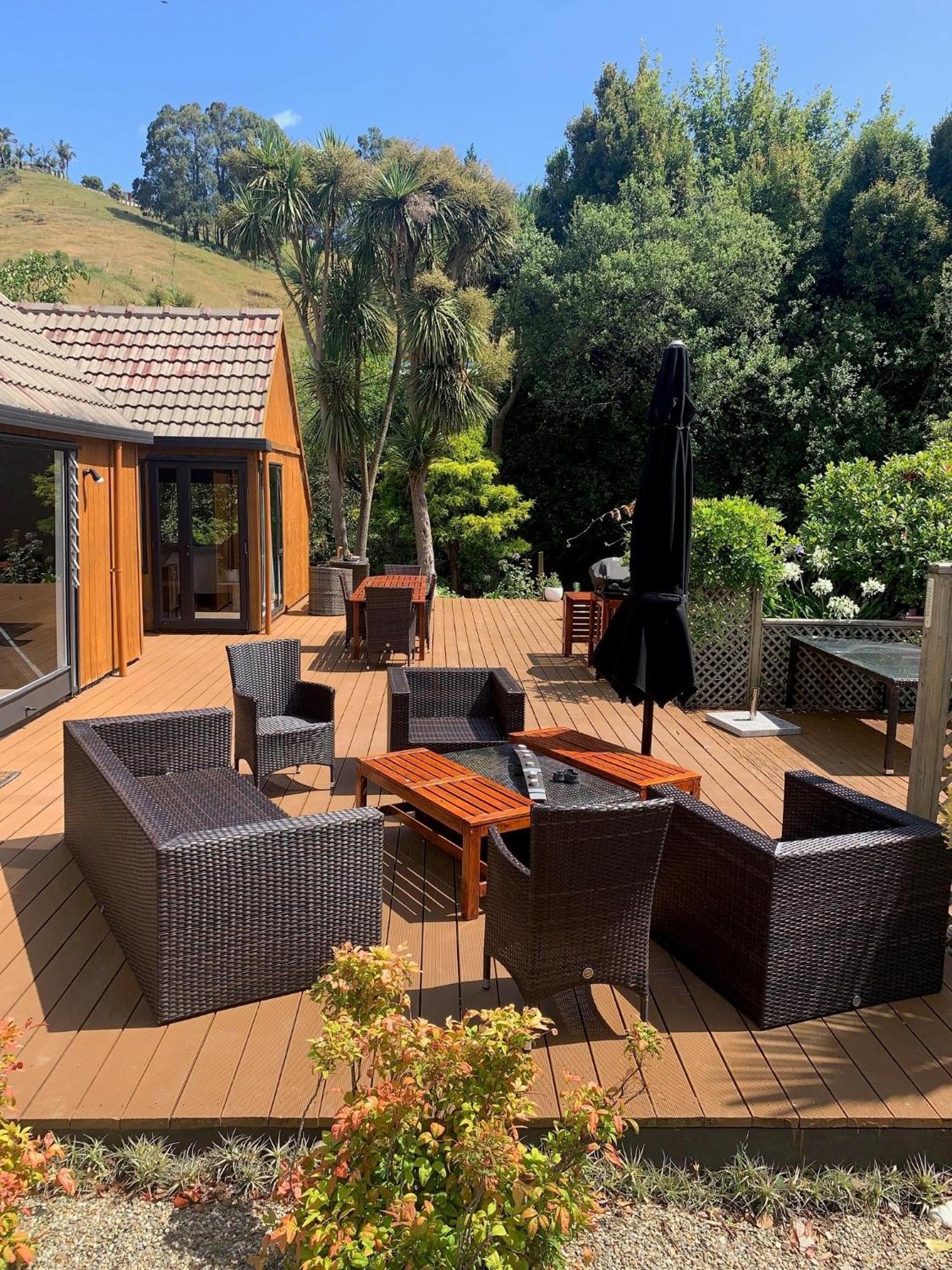 Private Guest Wing - Durie Vale Lodge Whanganui Bagian luar foto